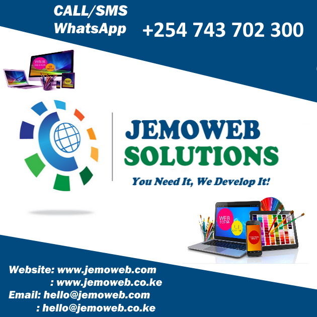 jemoweb solutions jemoweb solutions web design in kenya